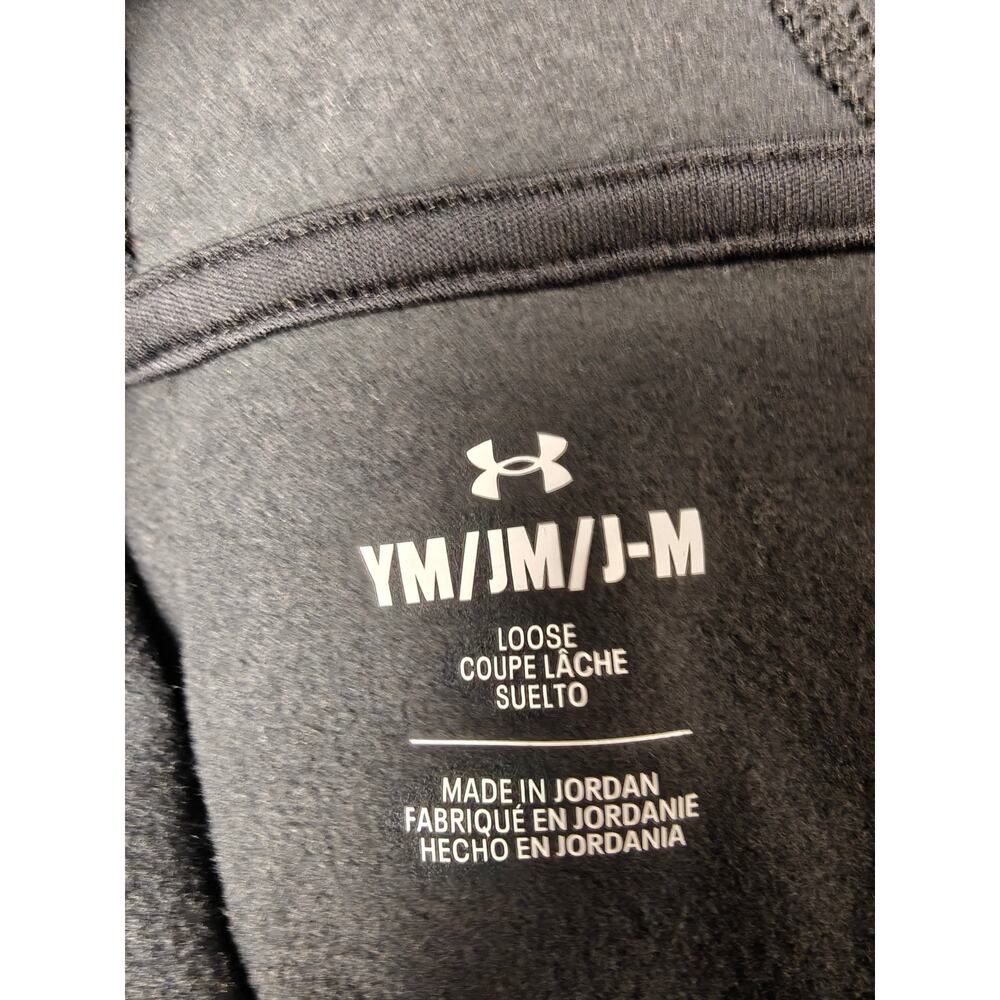 Womens Under Armour Hoodie Black Gray Size M - Picture 4 of 5